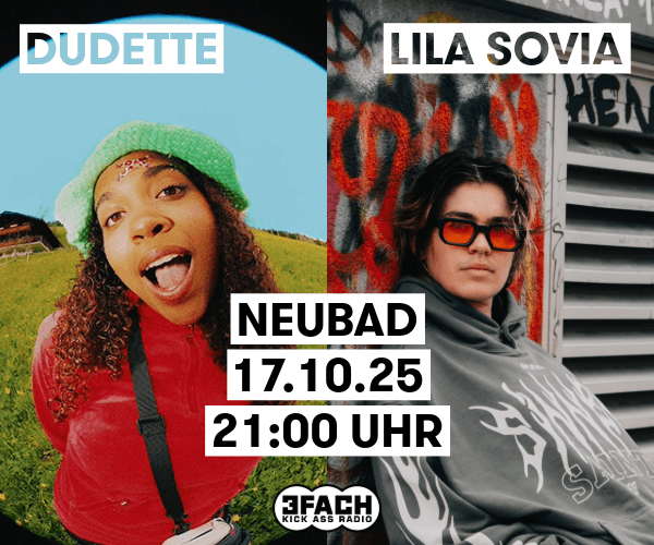 Banner: Radio 3FACH, Geburtstag, bis 17.10.2025