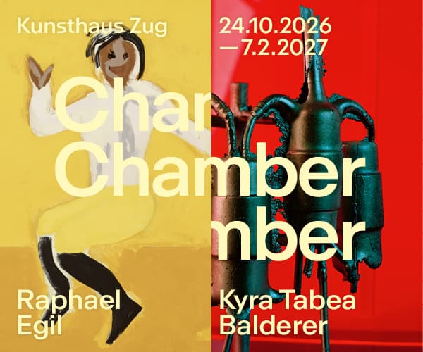 Banner (extern) Kunsthaus Zug Chamber Chamber (19.-26.10.26)