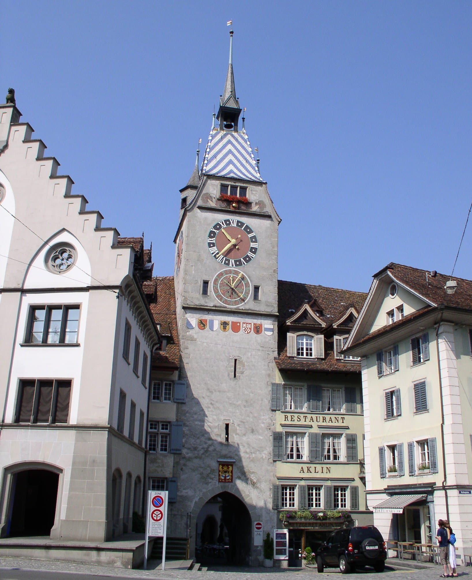 Zytturm, Kolinplatz – Zug