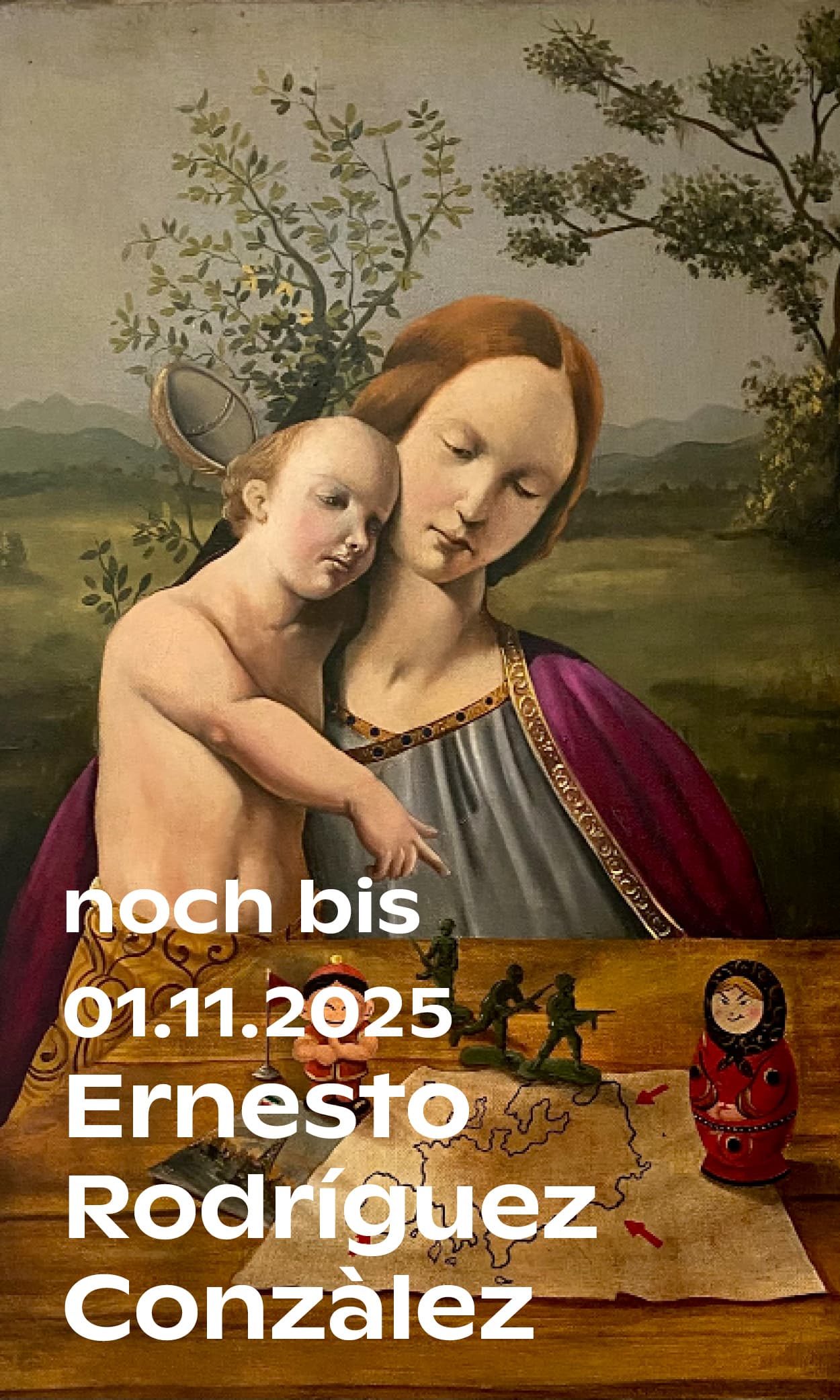 Banner: Galerie Vitrine, Ernesto Rodríguez Conzàlez, bis 01.11.2025