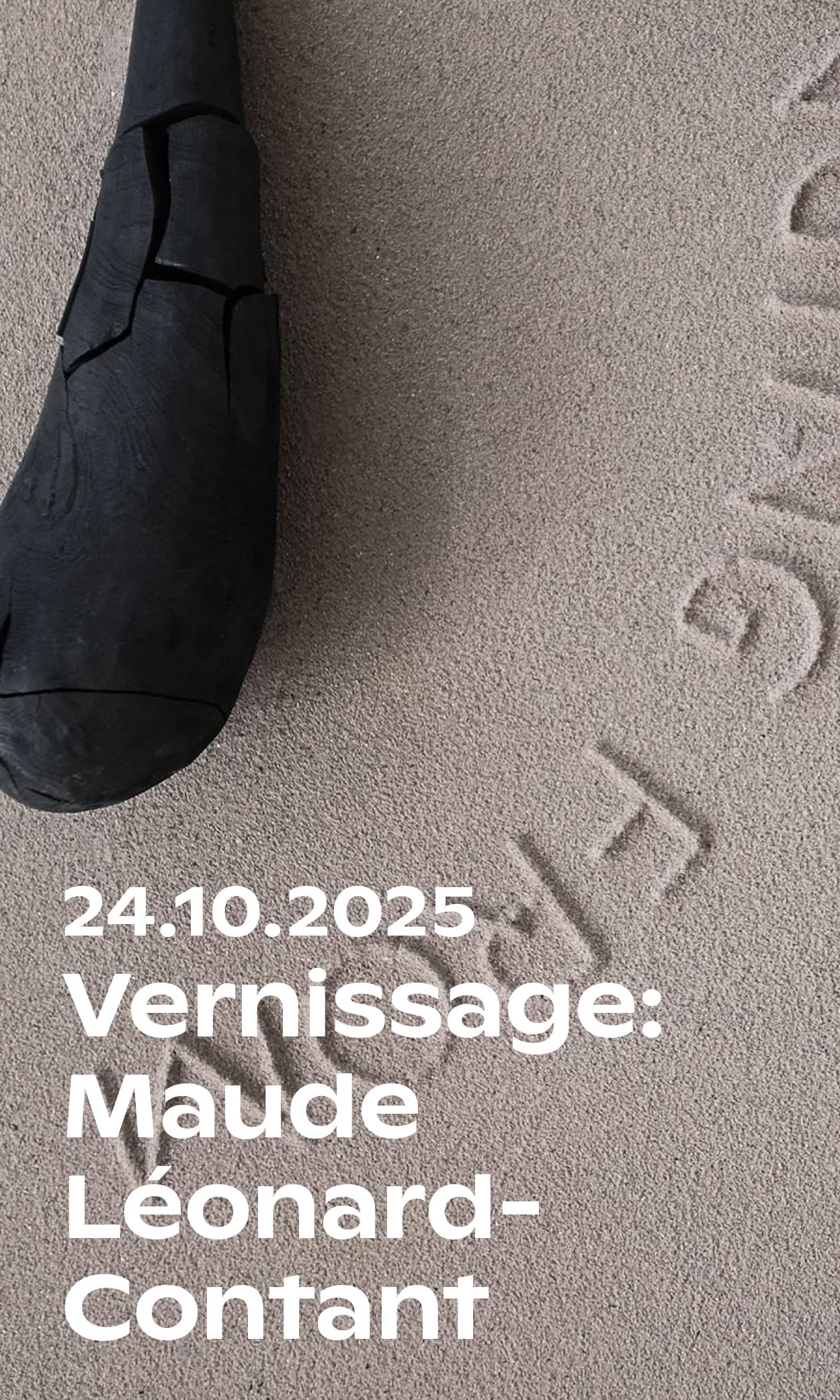 Banner: Maude Léonard-Contant, Vernissage, 20.–26.11.2025