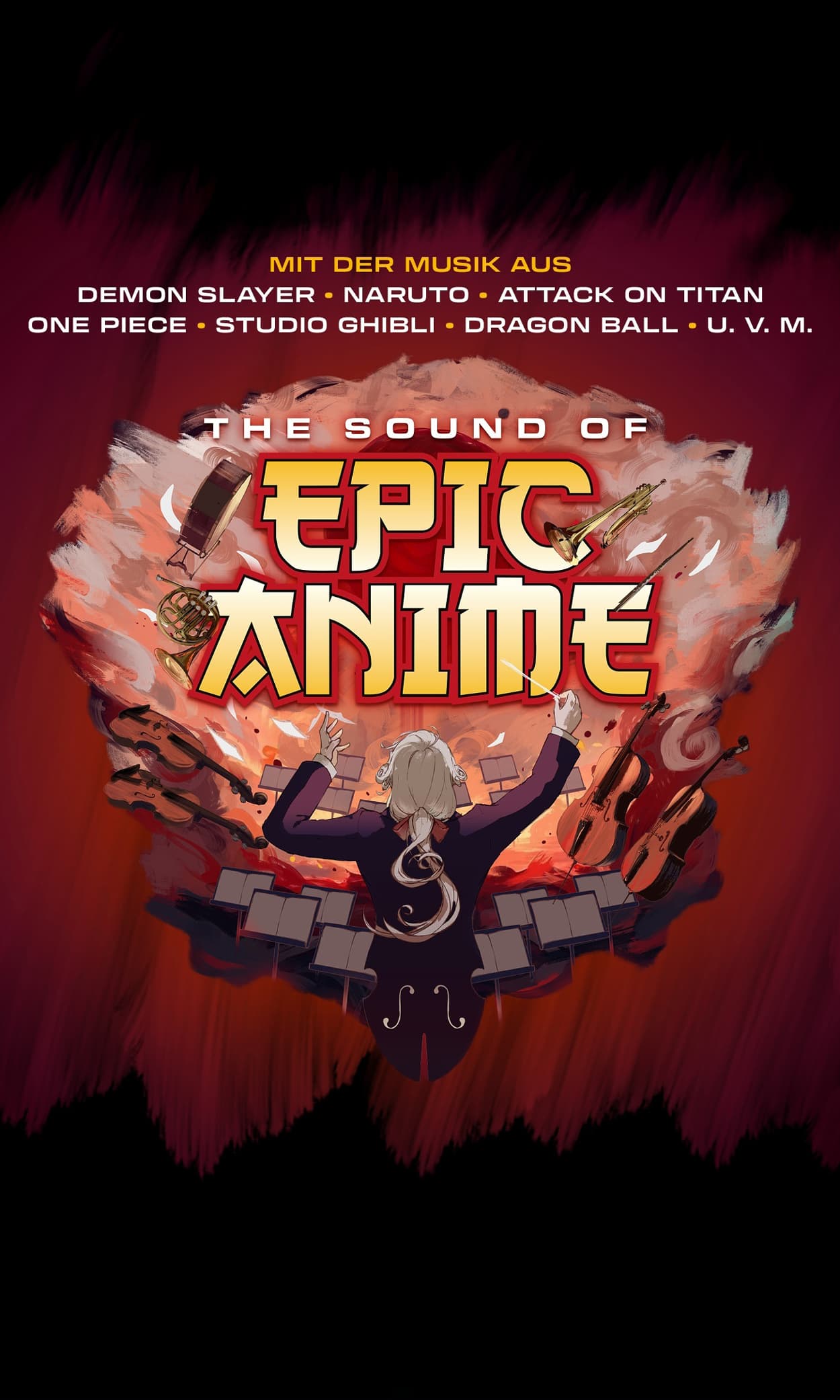 Banner: 21st Century Orchestra, The Epic Sound of Anime, 24.–30.11.2025