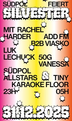 Banner: Südpol Luzern, Silvester, 22.12.2025–04.01.2026