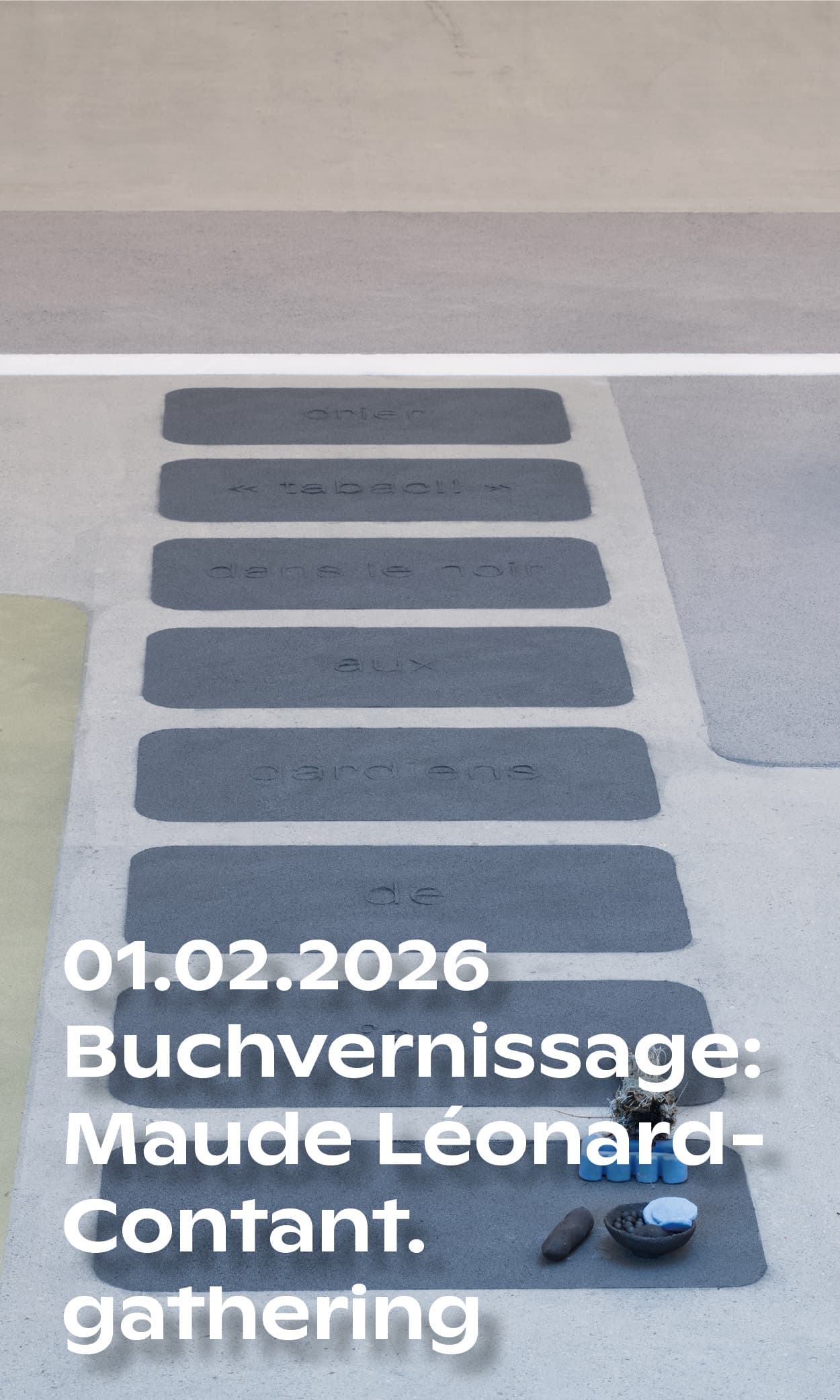 Banner: Nidwaldner Museum. Buchvernissage: Maude Léonard-Contant. gathering, 19.–25.01.2026