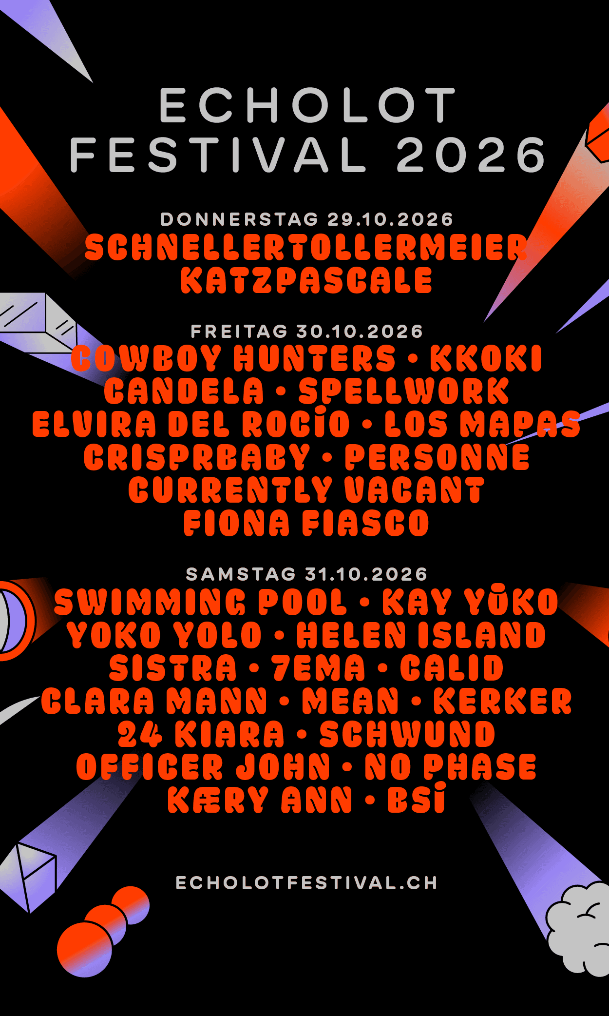 Banner (intern): Echolot Festival (1.10.-29.10.)